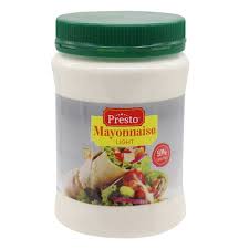 Presto Light Mayonnaise Jar 725Ml
